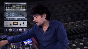 Fab Dupont mixing Jealousy on a Neve console